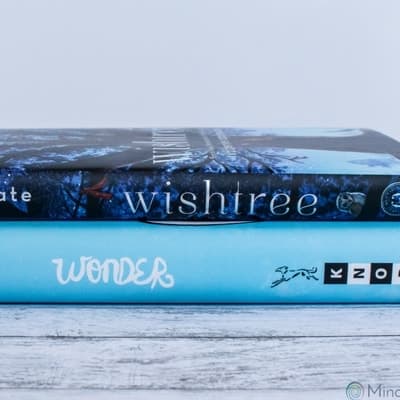 Photo of Wishtree and Wonder novels.
