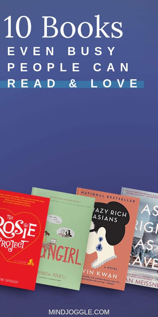 10 Books Even Busy People Can Read and Love