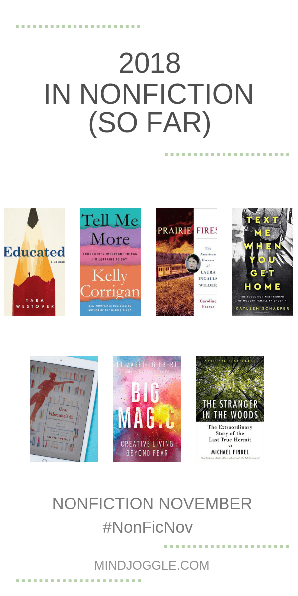 2018 in Nonfiction (So Far)