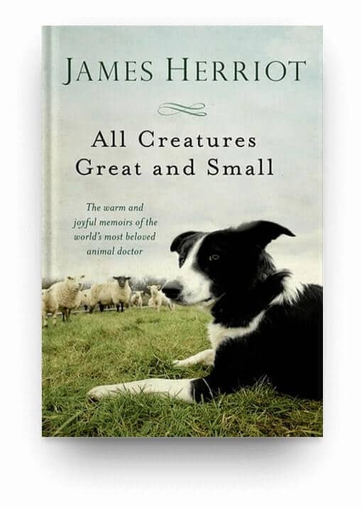 All Creatures Great and Small by James Herriot, a book worth reading again and again