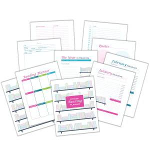 Annual Reading Planner printables